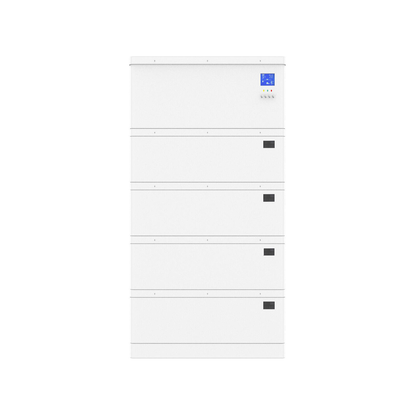 Stacked lithium storage with solar PV module