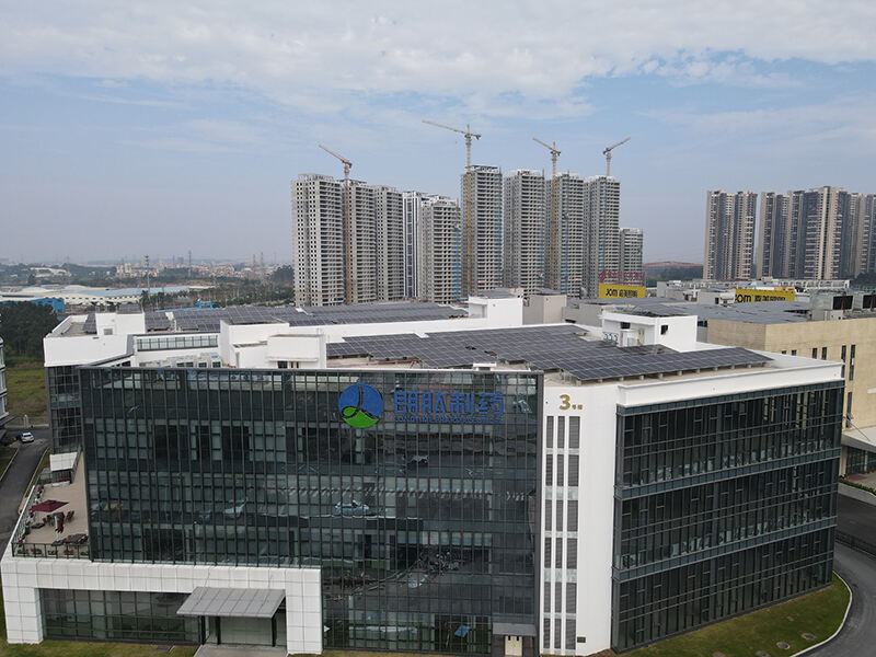 Foshan,China 1MW medicine company  completely solar system EPC project. manufacture