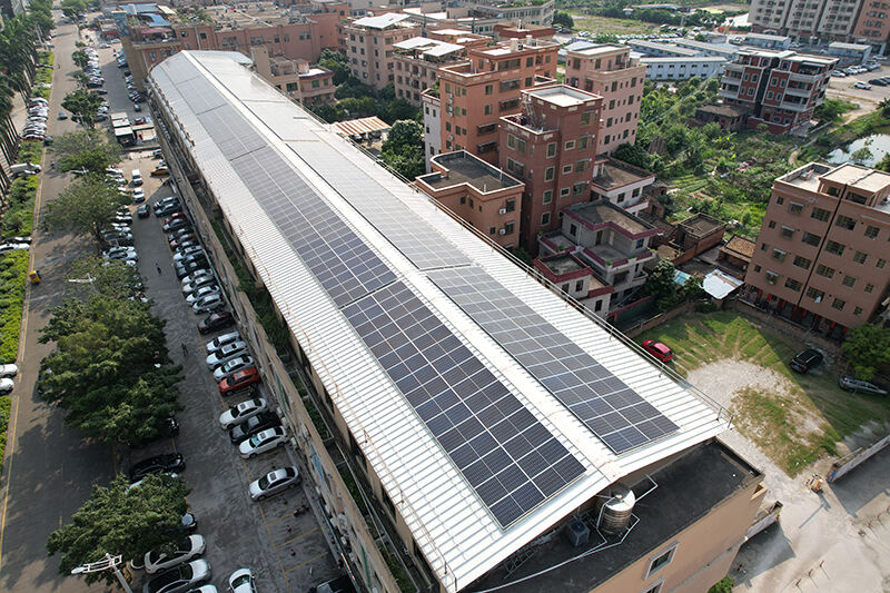 China Foshan commercial solar system PV plant factory