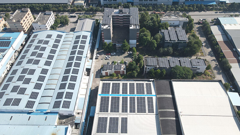 Foshang YingBang textile company 600KW solar plant manufacture