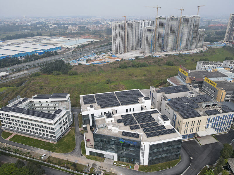 Foshan,China 1MW medicine company  completely solar system EPC project. manufacture