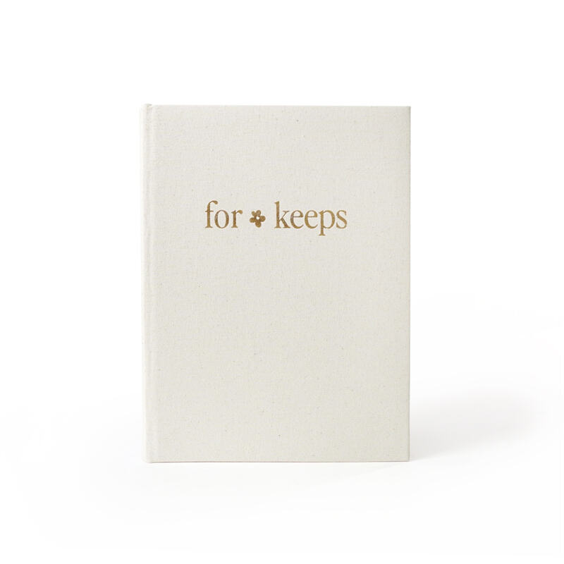 Custom linen cover personalized photo album book