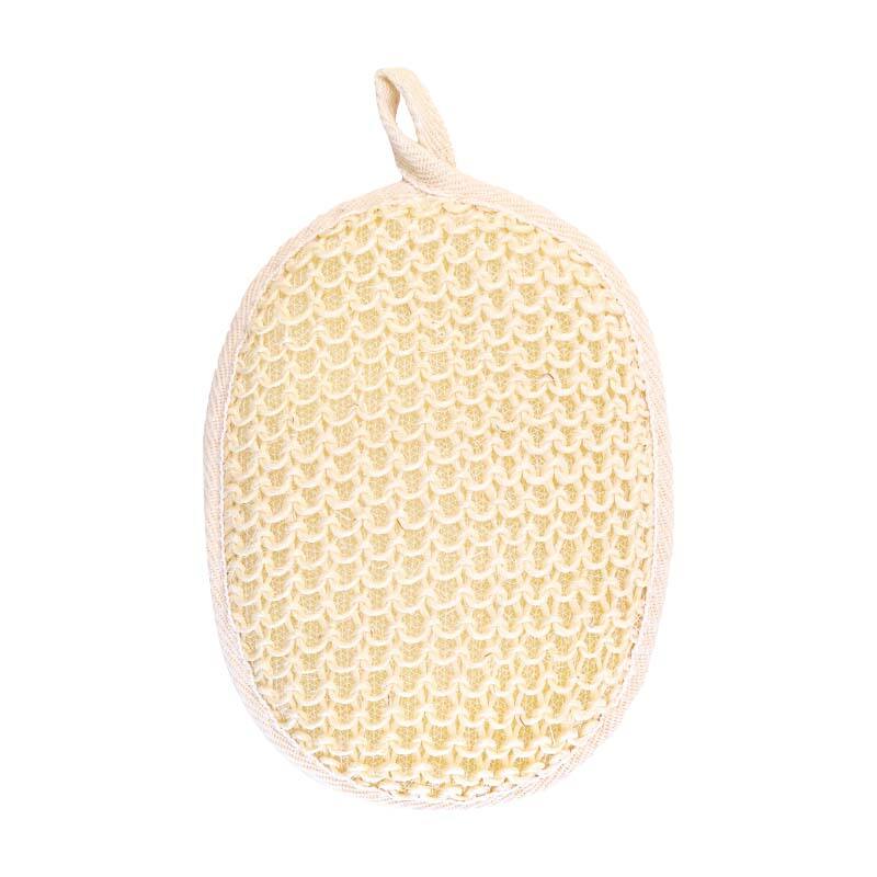 Eco-Friendly Series Natural Material Oval Bath Sponge