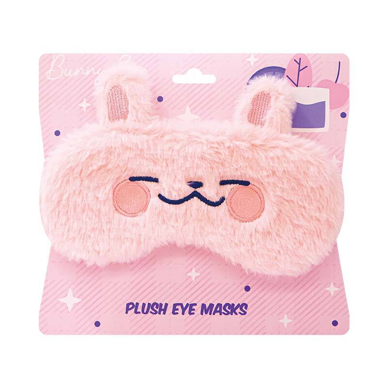 Masque pour les yeux en peluche de dessin animé