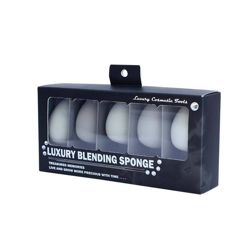 Black Luxury Series 5 Pcs Makeup Sponge Set