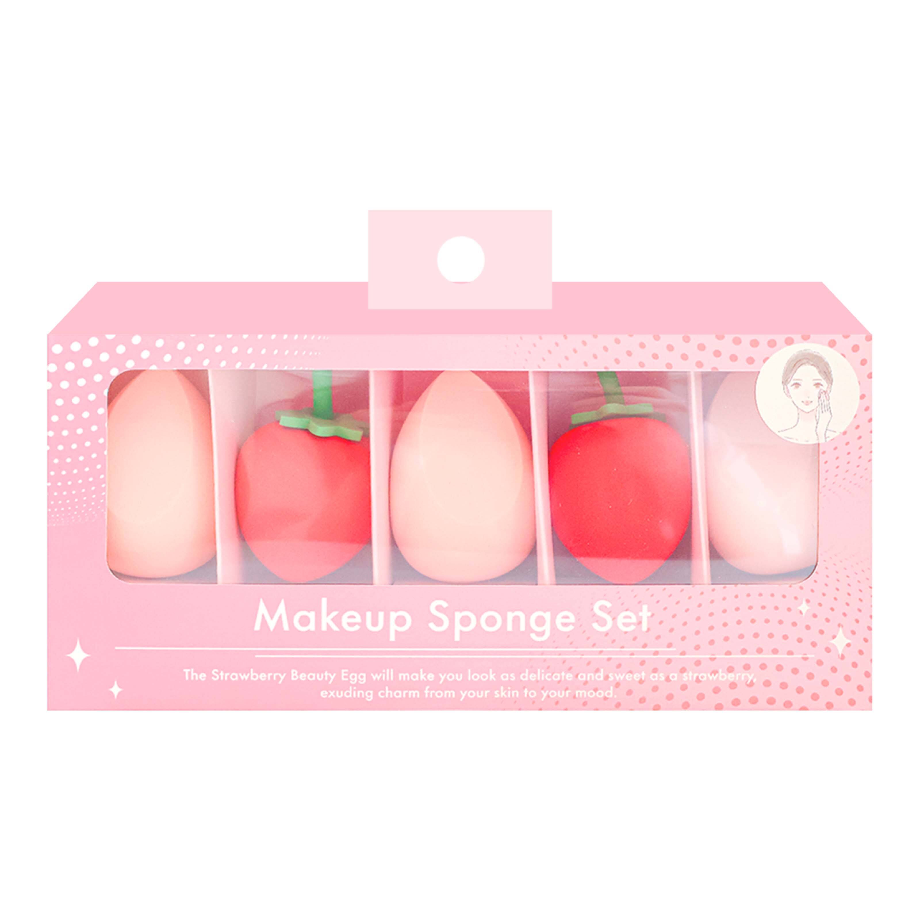 과일 시리즈 메이크업 스펀지 세트