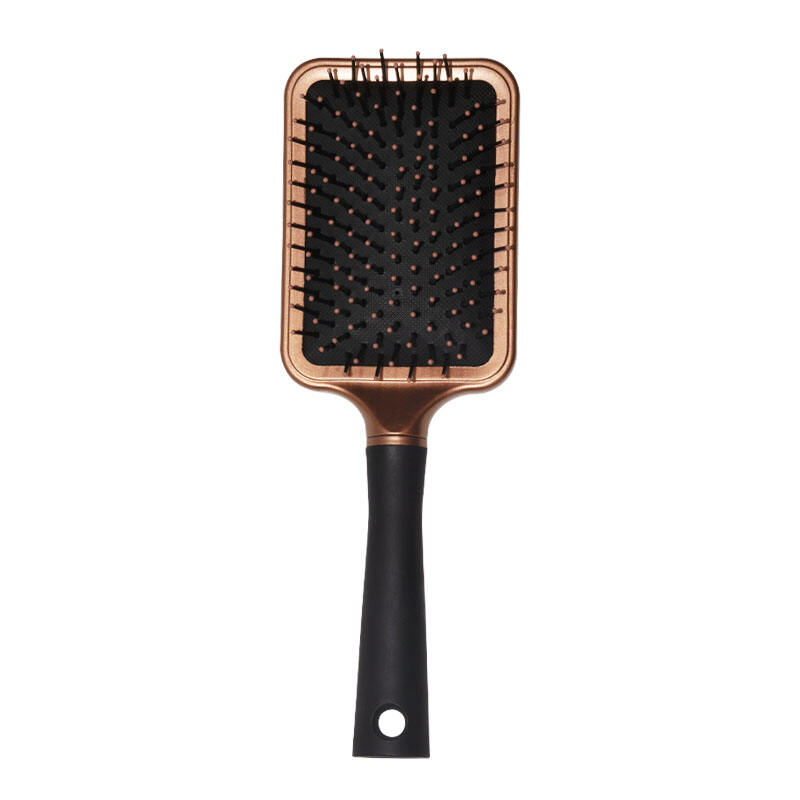 Brown Rectangle Paddle Air Hair Brush