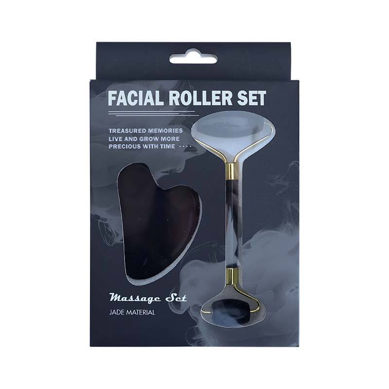 Luxury Series Jade Roller and Guasha Board Set