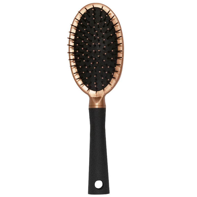 Gold Oval Paddle Hair Brush