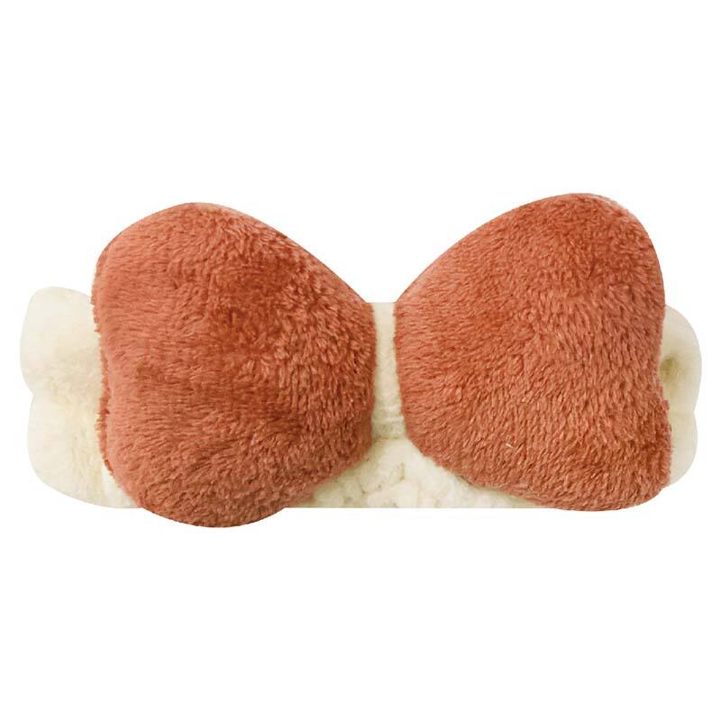 Bowknot Beauty Fluffy Plush Headband