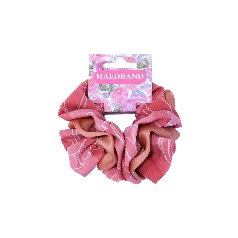 Peony Flower Series Floral Hair Tie