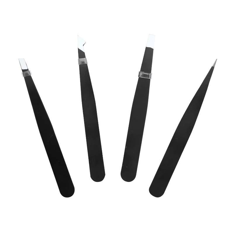 Black Series Eyebrow Tweezers Set