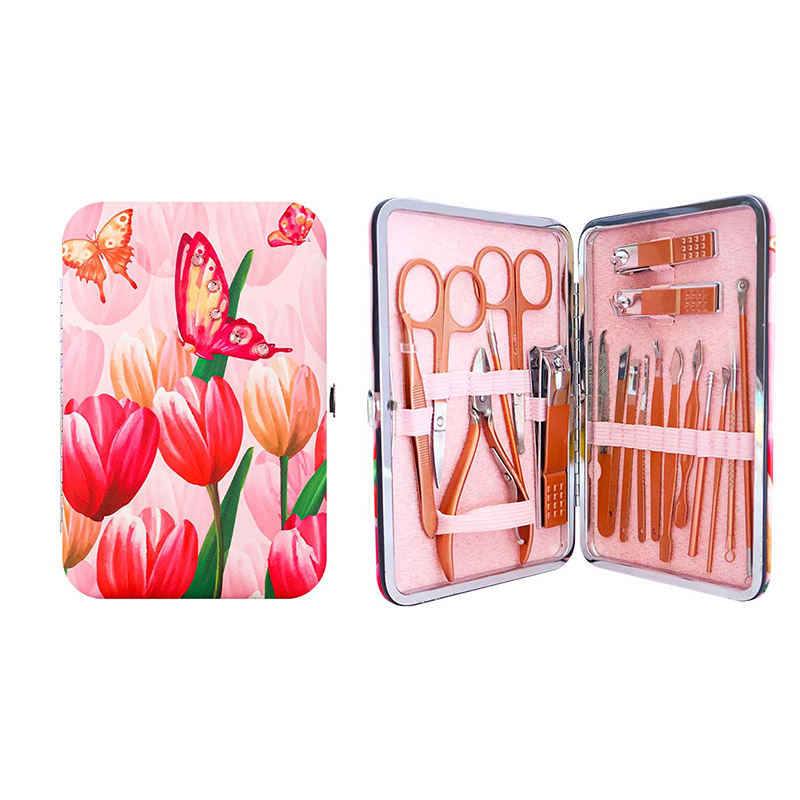 Pink Tulips Series Manicure Set