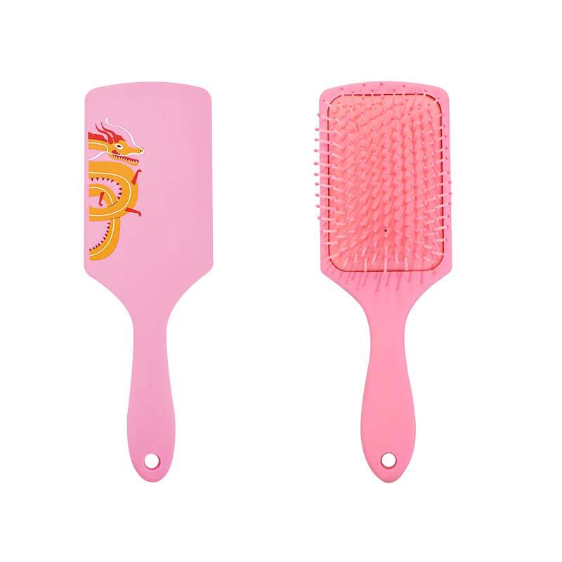 Brosse à air rectangulaire pour cheveux de dessin animé