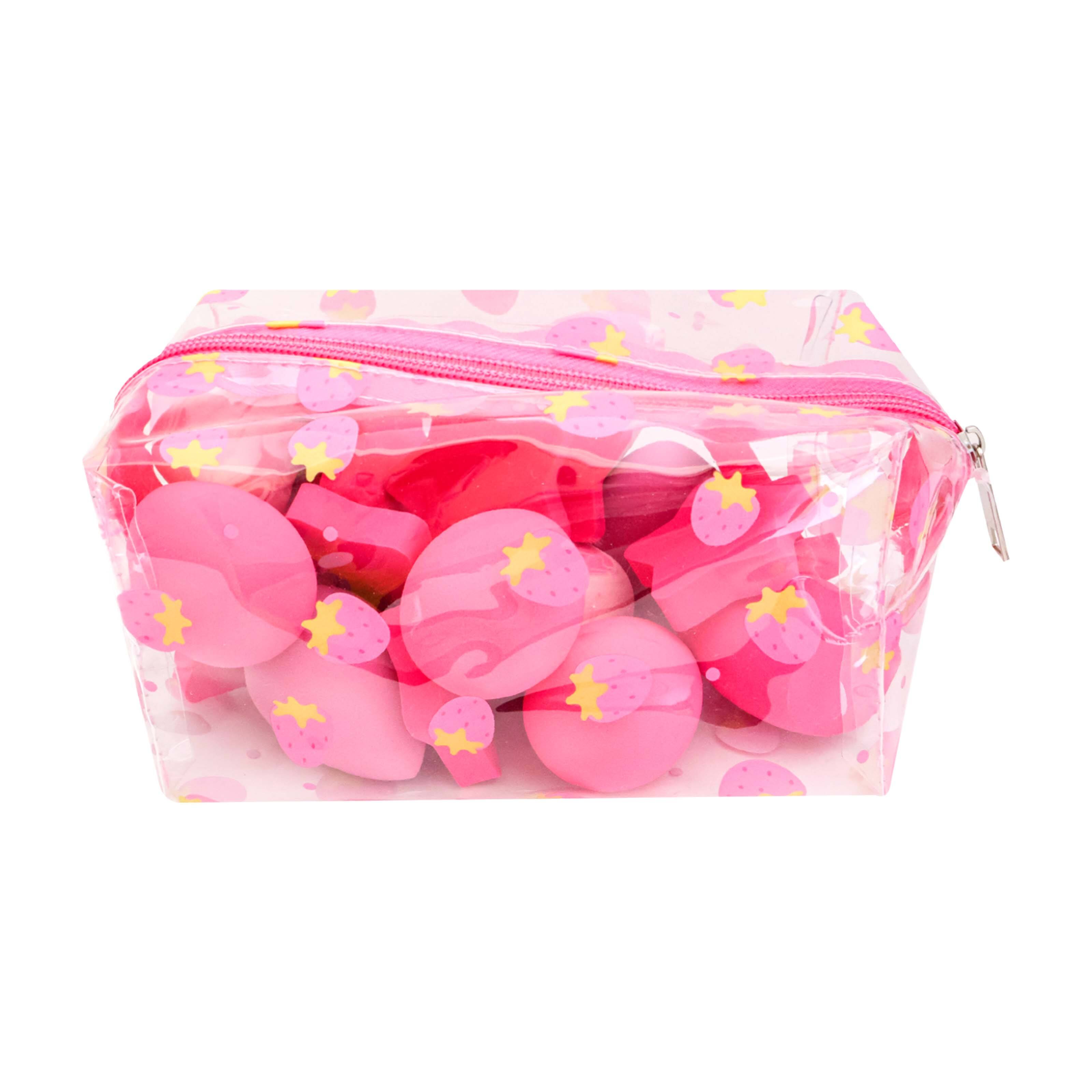 フルーツシリーズメイクスポンジセット（バッグ付き）