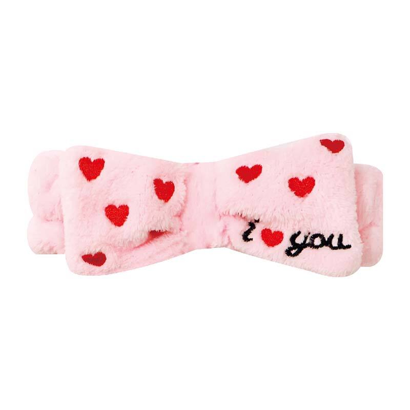 Heart Spotted Beauty Fluffy Plush Headband