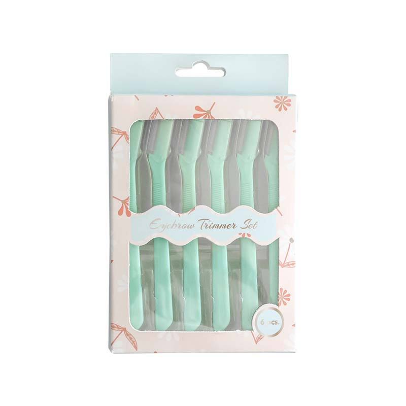 Green Eyebrow Razor Set