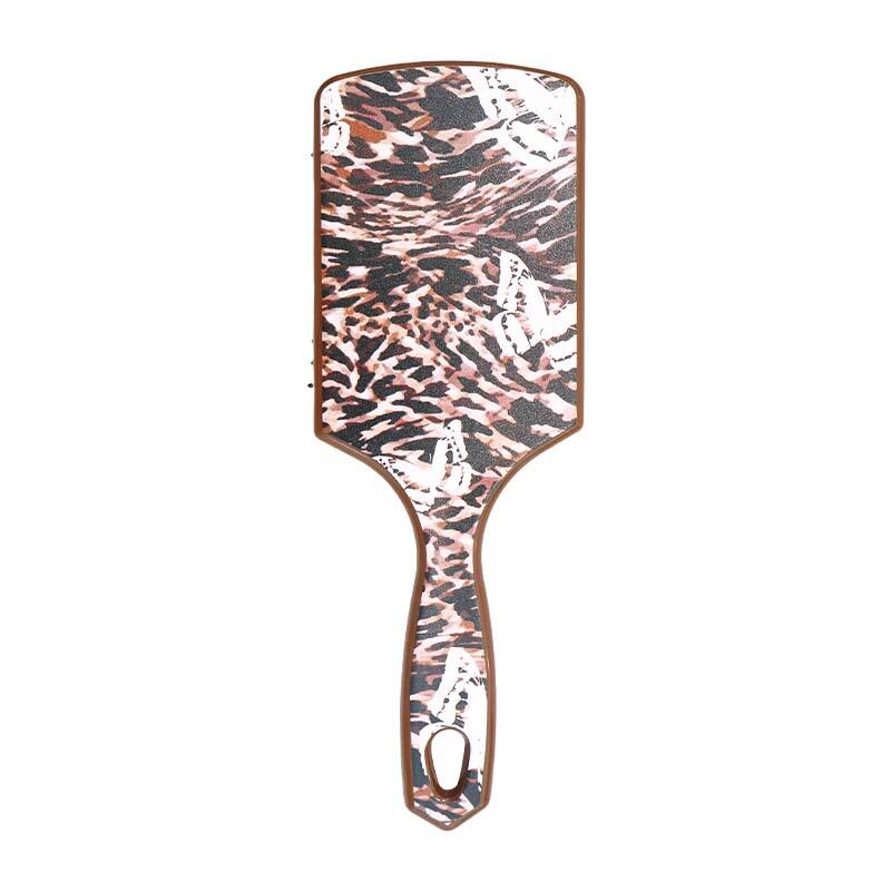 Leopard Series Rectangle Heat Transfer Printing Hair Brush