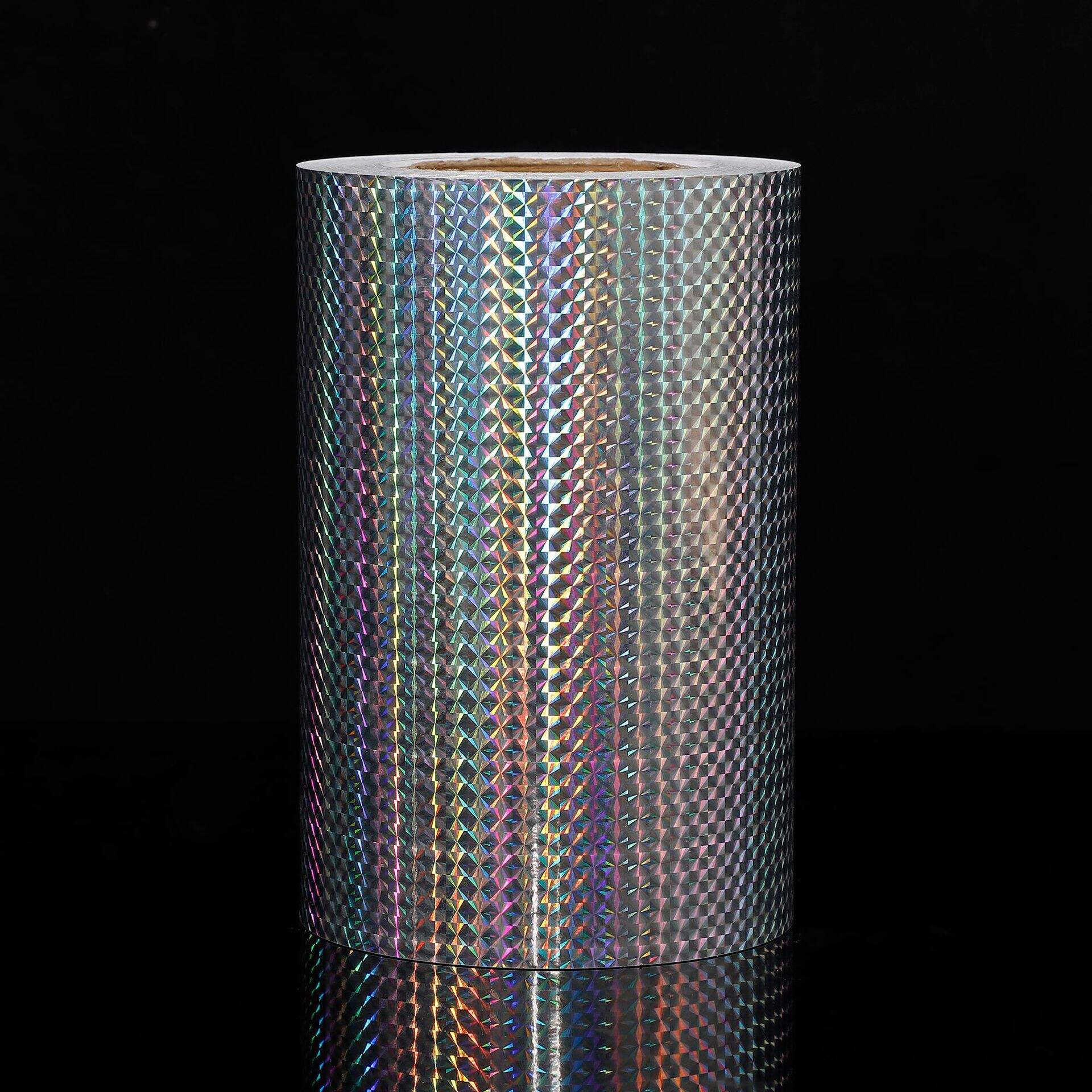 Silver Grid Laser Introduction to OPP Patterned Holographic Film