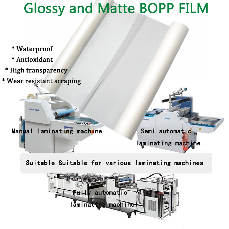 Matte BOPP Film for Lamination factory