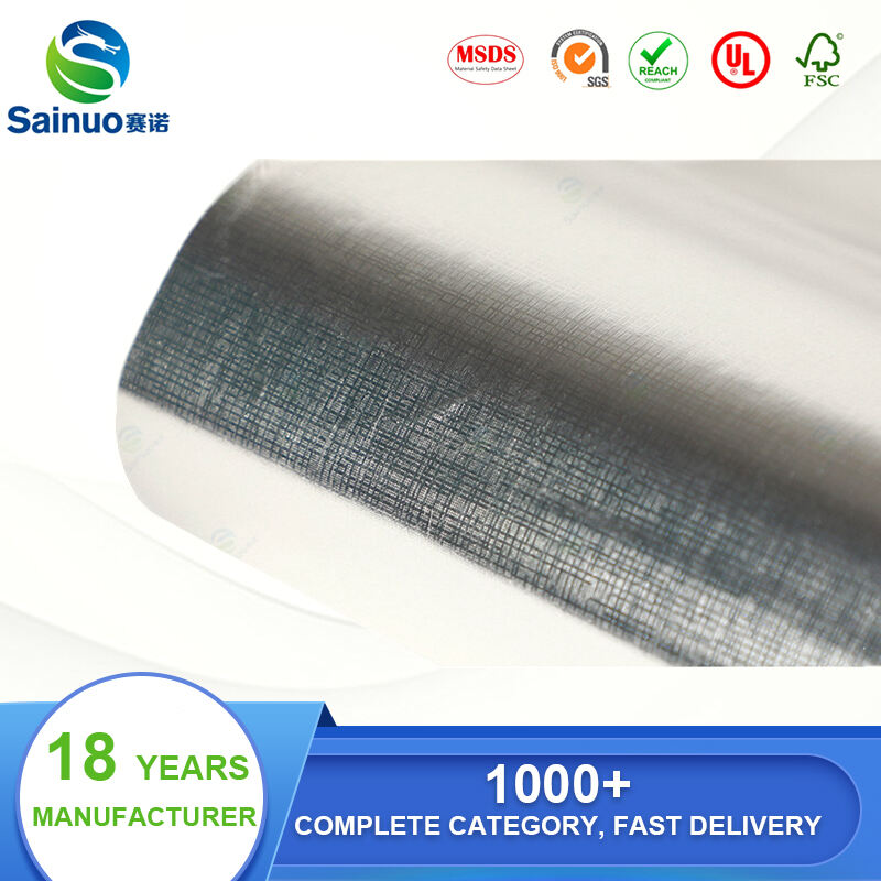 Aluminized Cloth Pattern Paper Adhesive Material