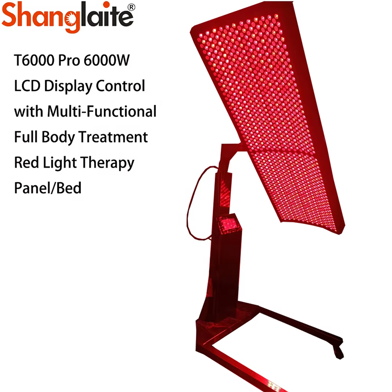 Shanglaite Upgrade Full Body Infrared Red Light Therapy Panel Bed with LCD Control System Capsule Red Light Therapy Panel