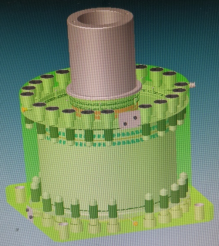 clamping hydraulic cylinders for continuous casting and rolling lines-1