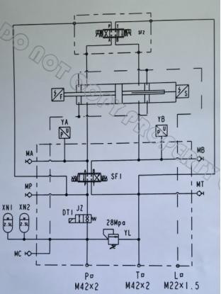 high frequency response hydrostatic servo hydraulic cylinder-5