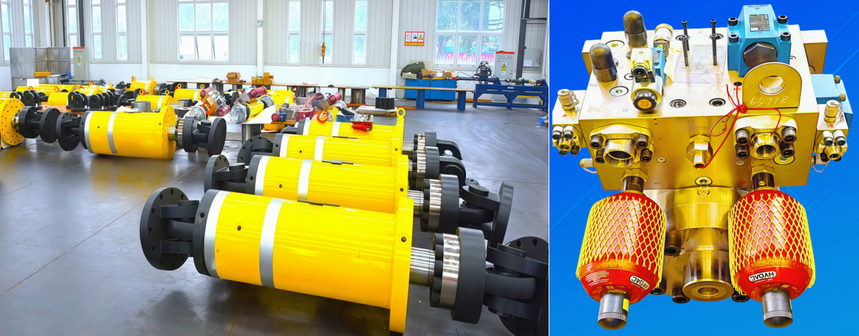 high frequency response hydrostatic servo hydraulic cylinder-7