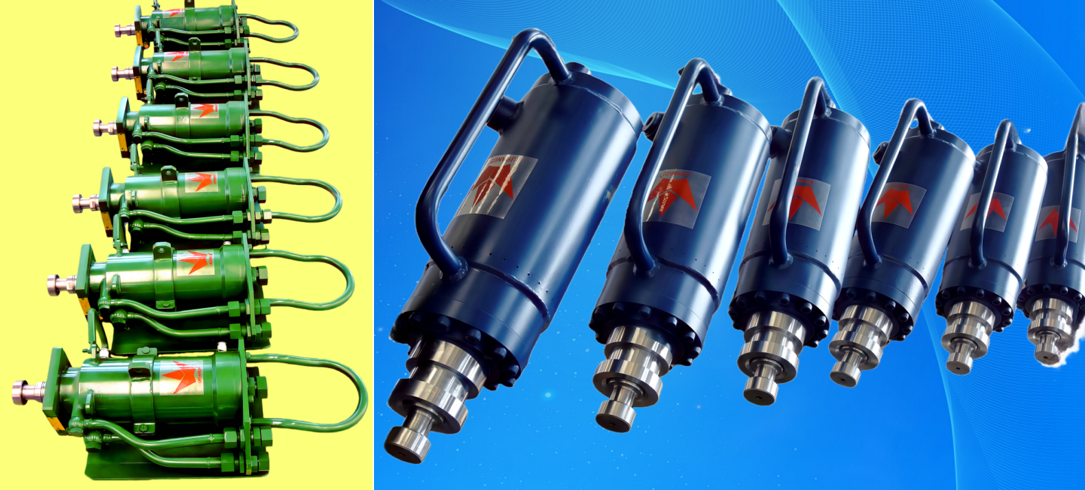 ladle slide gate and tundish stopper high temperature servo hydraulic cylinders339-3