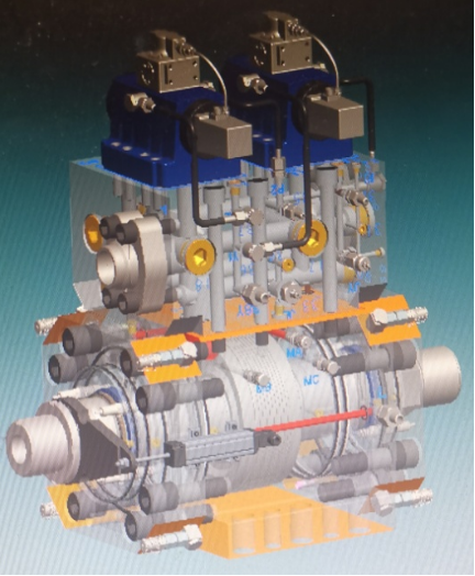 high frequency response hydrostatic servo hydraulic cylinder-2