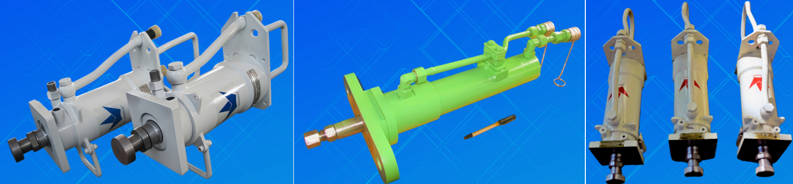 ladle slide gate and tundish stopper high temperature servo hydraulic cylinders339-1