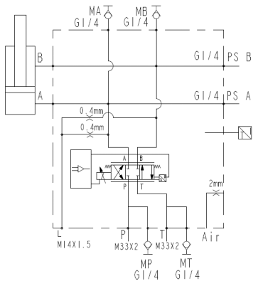 mold oscillation servo hydraulic cylinder-17