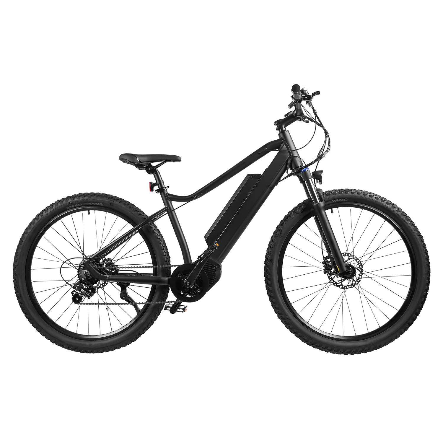 SK03 Electric Mountain Bike Off-road Bicycle 27.5 Inch 500W Mid Drive Motor 48V 12Ah Lithium-Ion Battery Bikes