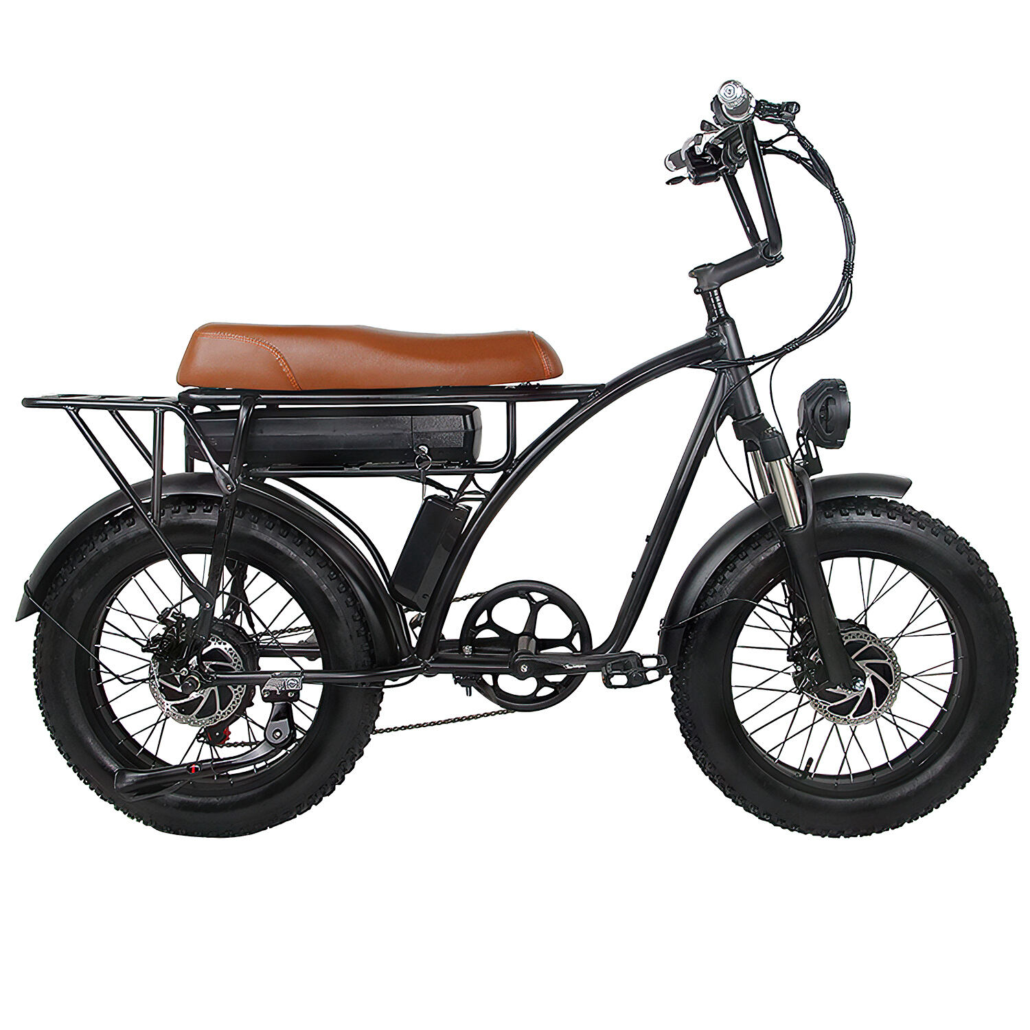 KF8 Fat Tire Dual Motor Electric Dirt Bike 20in Electric Cargo Bike