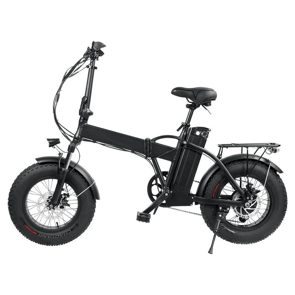 SK06 16 Inch Folding E-bike Snow Beach City Cruiser Fat Wheel Electric Bicycle with 10Ah Lithium Battery Bikes 36V 250W Motor