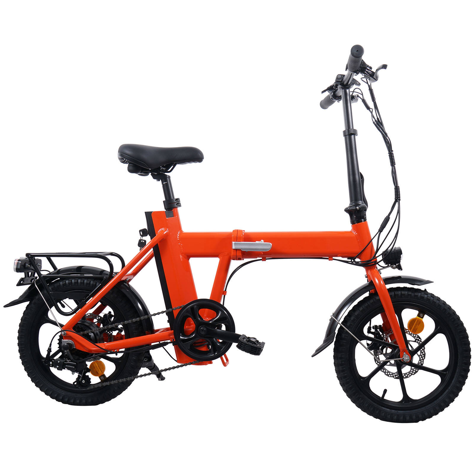 P5 Mini Foldable 16inch Electric Bicycle Small Folding Electric Bike Lightweight E-bike 16 inch Ebike