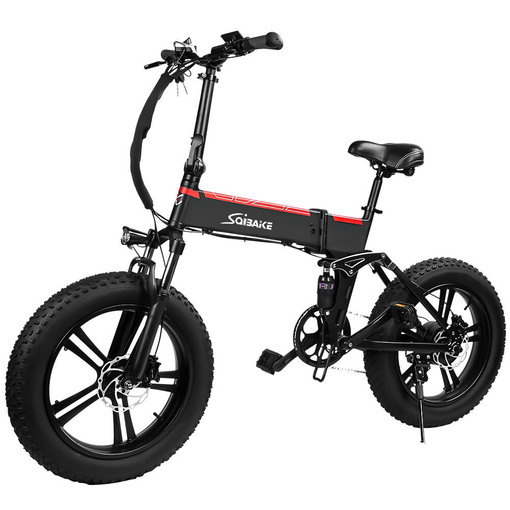 SK08 20*4.0 Inch Fat Tyre Folding eBike 48V 350W Hummer Big Wheel Electric Bike