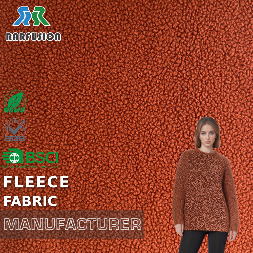 Material tekstil me shuajë prej poliesteri 100% të ricikluar, miqësor me ambientin, për kapotë, pajama dhe shtratet e kafshëve shtëpiake