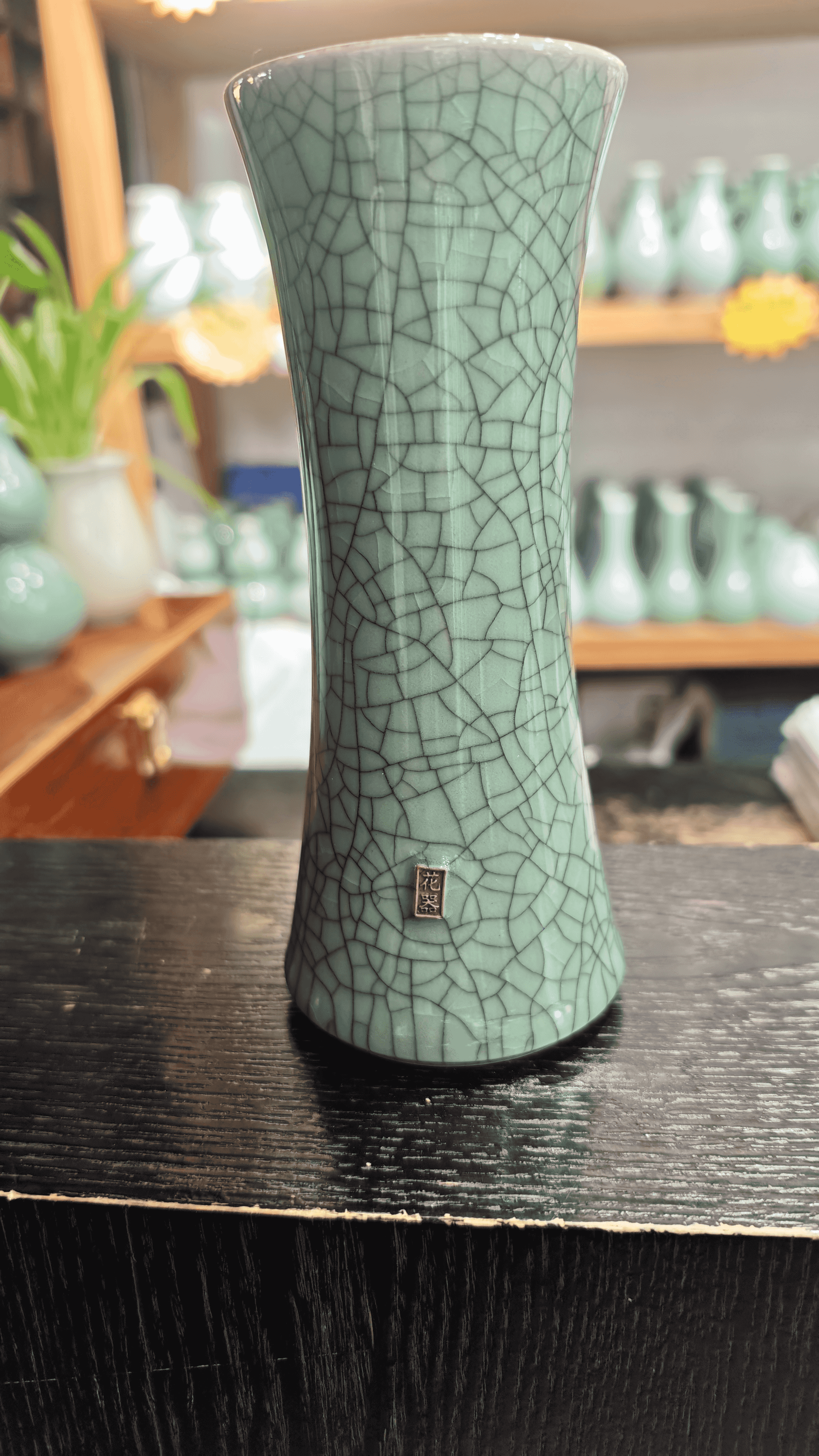 Welche Geschichten erzählen blaue und weiße Immaterielle Erbe Vasen?