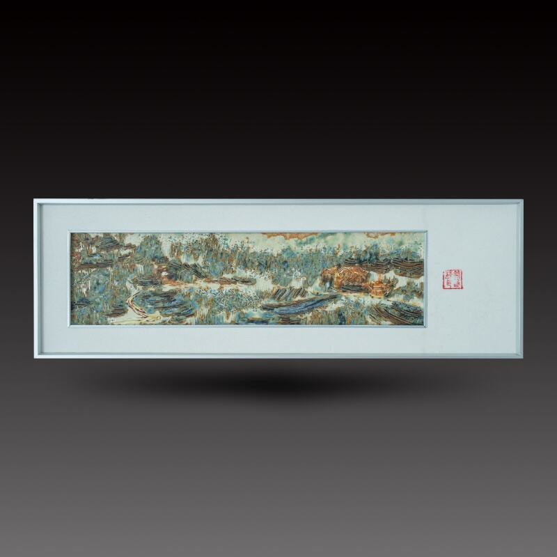 Landscape Glazed Porcelain Panel