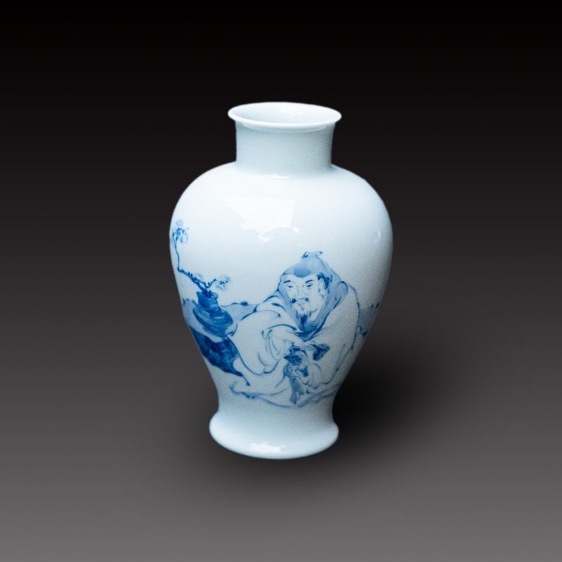 Blue and white porcelain 