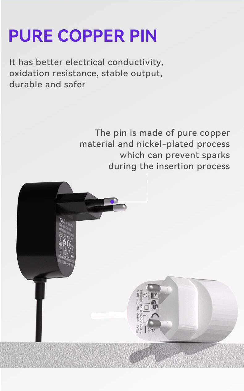 19W dc TC-EU Wall mount 19w power adapter details