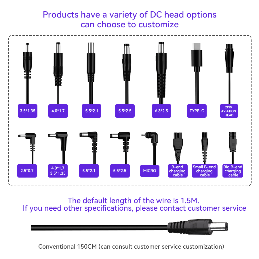 42W-Interchangeable 42w power adaper