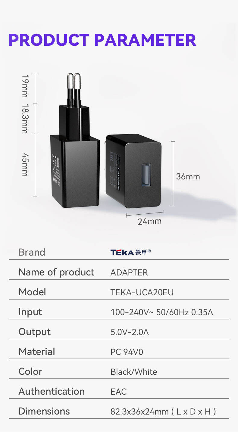 5V2A USB 5V2A-Russia Diversified Fast Charger details