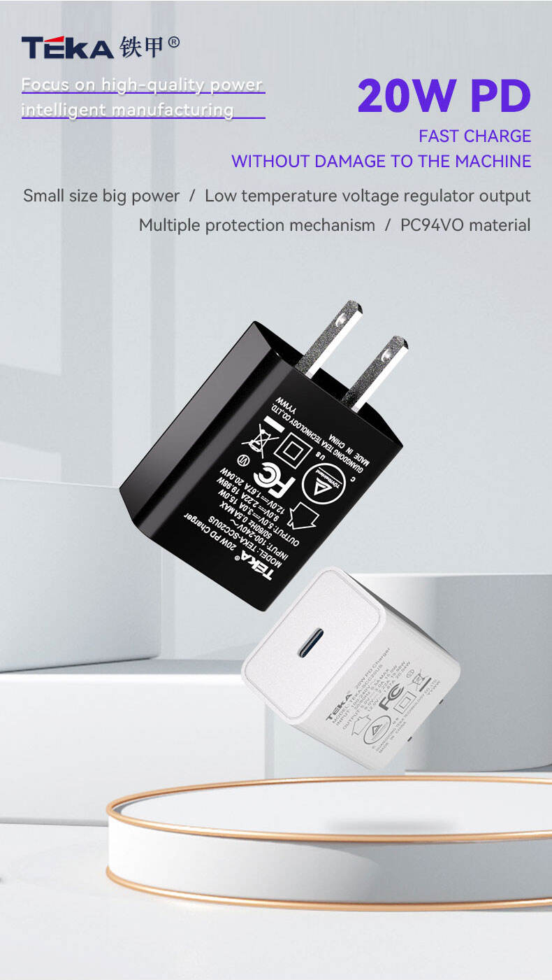 20W PD 20W PD-US Diversified Fast Charger supplier