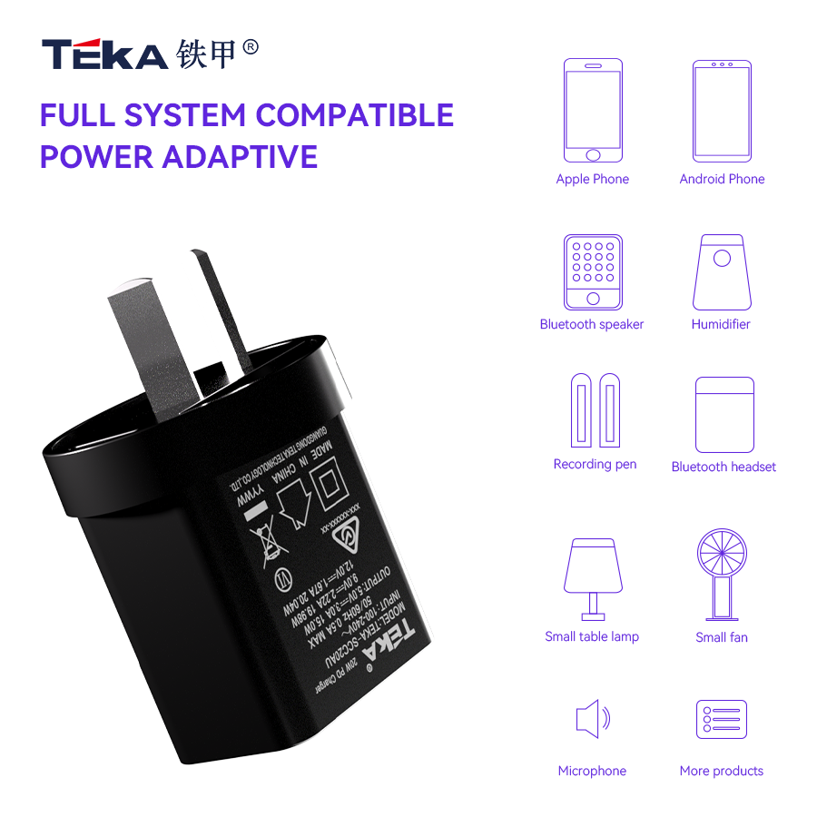 20W PD 20W PD-AU Diversified Fast Charger