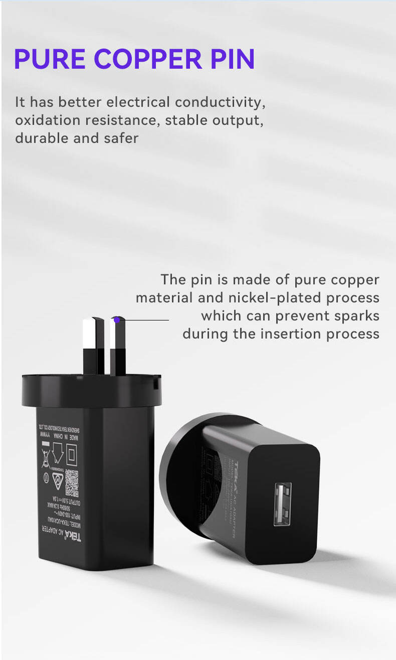 5V1A USB 5V1A-AU Diversified Fast Charger manufacture