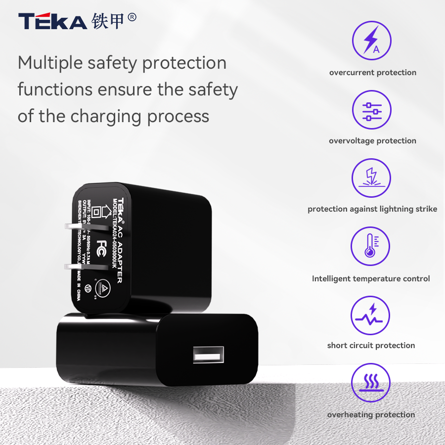 5V3A USB 5V3A-US Diversified Fast Charger