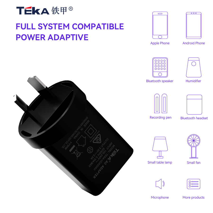 5V2A USB 5V2A-AU Diversified Fast Charger